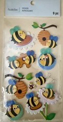 Recollections WHIMSICAL BEES sticker set~BNIP~Nice! Quick Ship!