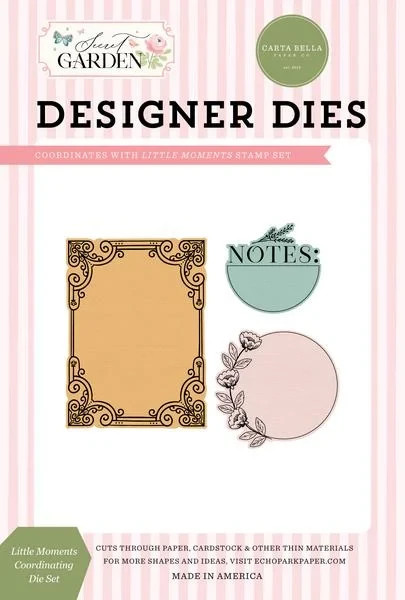CARTA BELLA Designer Metal Cutting Dies LITTLE MOMENTS