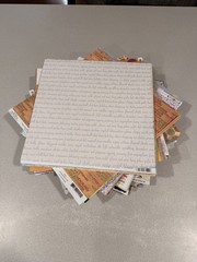 Scrapbooking supplies lot 12 x 12  200+ Sheets With Various Embellishments