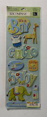 K & Company Chipboard Stickers-Variations-Tim Coffey, Brenda Walton, K Panacci