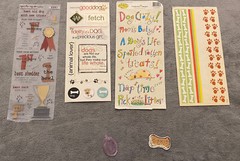 Dog / Pet Themed Stickers Accents & Appliques Scrapbook Craft Lot of 77