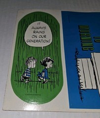 Vintage 70s Extra Large Peanuts Snoopy Jumbo Stickers United Feature Syndicate
