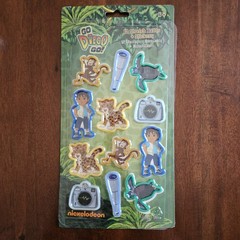 Vtg 2010 Nickelodeon Stickers Stretch Bands Lot SpongeBob, Kai-Lan, Dora, Diego