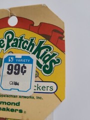 Vintage Cabbage Patch Scratch N Sniff Stickers Jellybean Scrapbook Dolls 80s