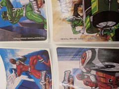 Sandy Lion Power Rangers Vintage Sticker Set Of 6 Pediatric Office Hospital Kids
