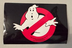 VTG 80s GHOSTBUSTERS Sticker 1984 Comedy Movie Colombia Pictures Sandylion