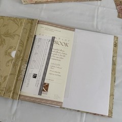 K & Company Framed Name English Floral 532113 Scrapbook Kit 12 x 12 Papers READ
