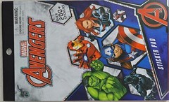 Sticker Pad Lot Spiderman & Avengers 2 Brand New Booklets 400+ Stickers