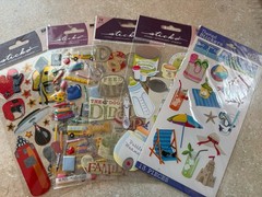 Lot of 44 Packages of Sticko and Stickopotamus Stickers, Some Vtg, All Sealed