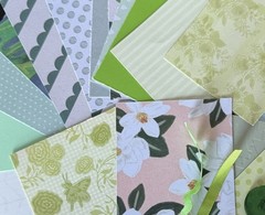 Spring Floral Ephemera Pack Layering Cards Junk Journal Scrapbook Card Making