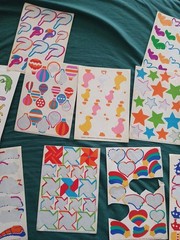 1980s Current Inc Stickers Scrapbooking LOT