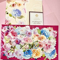 Anna Griffin’s Latest Hydrangea & Rose 30 PCS 3D Stickers +Ephemera Minis BONUS!