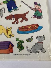Stickety Doo-Da Stickers Lot Of 3 Vtg 1997 Gibson Greetings NIP