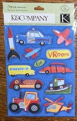 K&Company DI Rough & Tumble Vehicles Bus Rocket Police Airplane Tractor Boys Toy