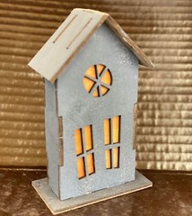Dusty Attic Chipboard 3×10 – 3D Haunted House #2 (Narrow), DA3125