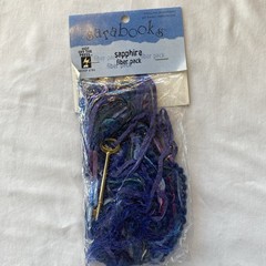 HOTP Sarabooks & Paper Pizazz Scrapbook or Junk Journaling Fiber Pack, Paper Kit