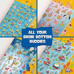 Sticker Book with Large and Small Sizes, Kids Stationary for Water Bottle, No…