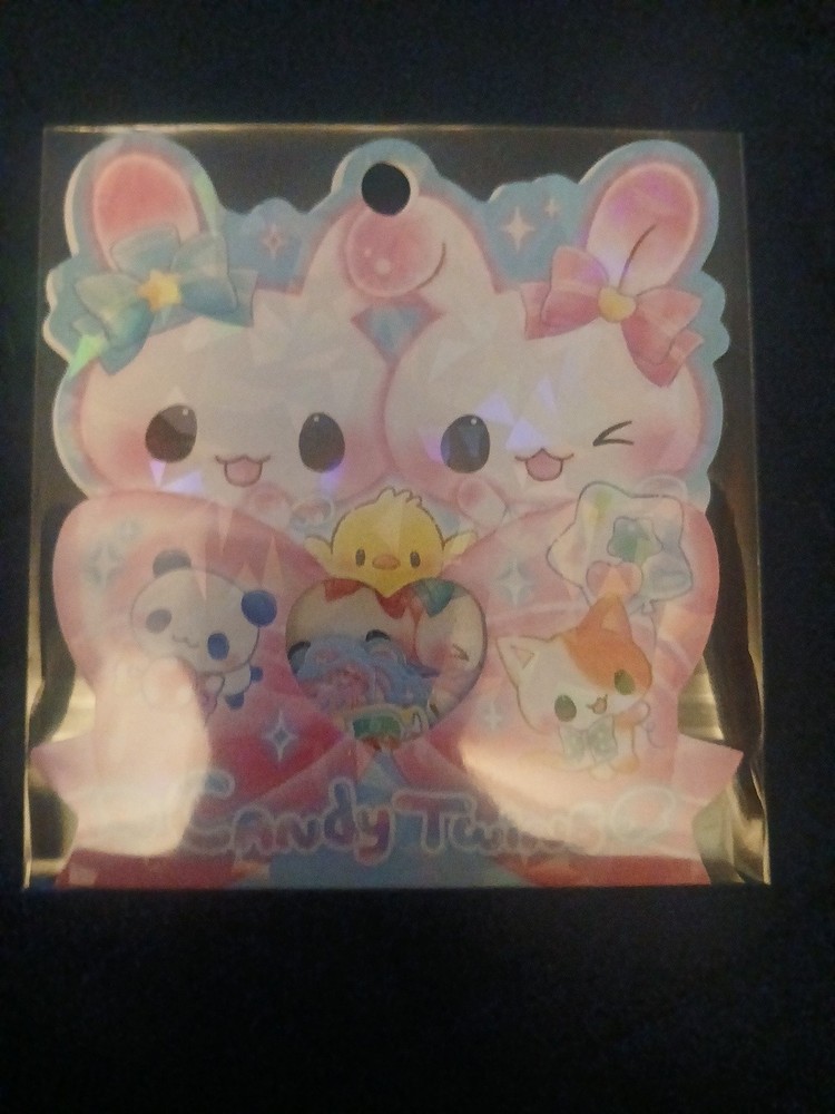 Kawaii Q Lia Vintage Candy Twins Sticker Flakes Sack/USA/FREE Shipping