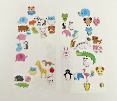 Lot of Crafting Supplies-Stickers, Washi Tape & Plastic Lacing-Opened & Unopened