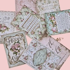 Vintage Style Victorian Bible Verse Cards Inspirational Faith Crafts