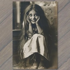 STICKER Young Girl Angry Screaming Face Vintage Vibe Wild Crazy Anxiety Funny