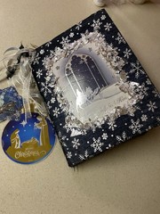 Large Christmas Altered Book Junk Journal