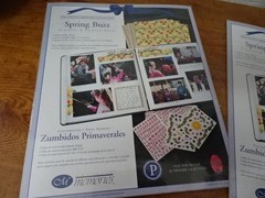 Lot 3 CREATIVE MEMORIES items-2 Spring Buzz Stickers&Paper&Titletopia-circle/ban