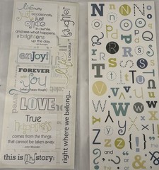 Creative Memories Reflections, Power Pallet, Paper, & Accents