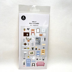 Suatelier Vintage House Stickers Junk Journal Journaling Scrapbooking