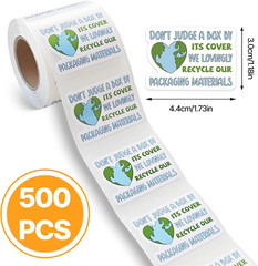 500Pcs Funny Packaging Thank You Package Sticker, Small Business Online Retailer