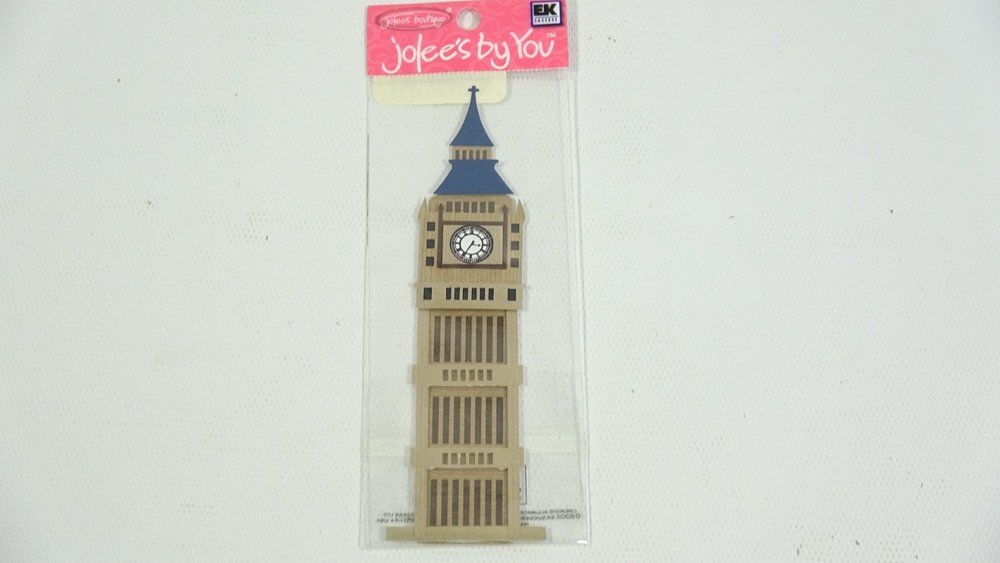 Jolee’s by You EK Success Big Ben JJDA003B Dimensional Scrapbook Embellishment