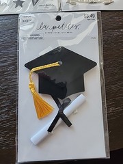 Graduation Diploma Robe Stickers New -3 Sealed From Hobby Lobby