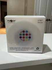 PARLAIM 1 Inch Round Permanent Adhesive Color-Code Dot Stickers 1000 per Roll
