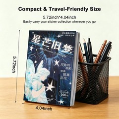 Japanese Sticker Book for Adults – 30 Sheets 990+ Pcs Aesthetic Cute Scrapboo…