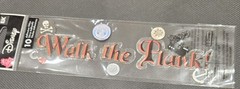 ek success disney adhesive titles Peter Pan Walk the Plank 6×2 «