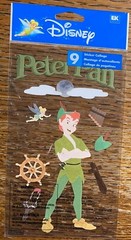 Disney Peter Pan & Fairy Friends TinkerBell Neverland Sword Sling Shot Stickers