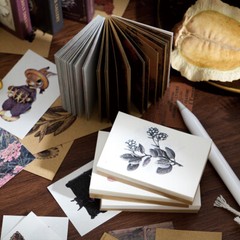80Pcs Vintage Flowers Fairy Paper Stickers Book Junk Journals Card Scrapbooking