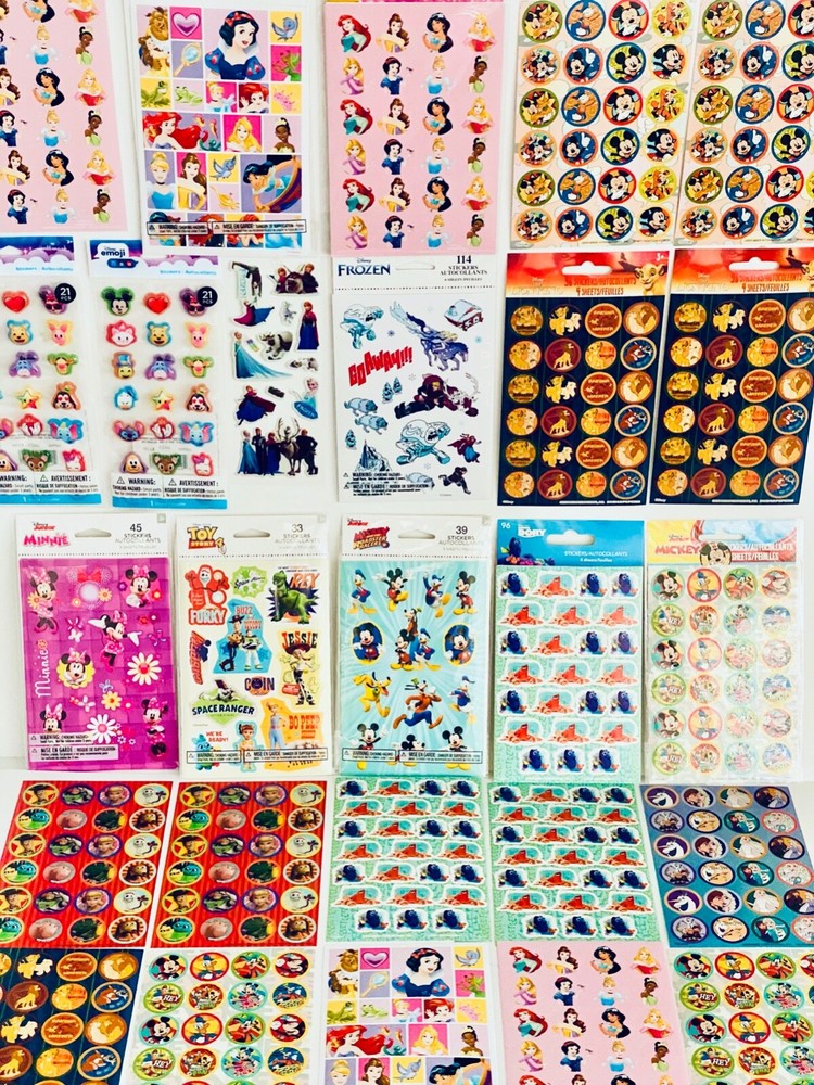 SALE! 565+ HUGE Lot of Scrapbooking Stickers Great Variety! Lots Of Themes