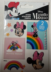 Disney Minnie Mouse Rainbow Stickers EK Success 20PC 8600762 Scrapbook Planner