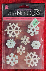 Provo Craft Christmas Scrapbooking Stickers; 6 Packages Including Stand-Outs