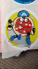 Vintage Stickers Albertsons Grocery Store Banana Cookie Skateboard Pizza Lot 4