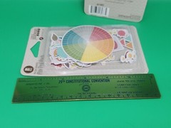 Jillibean Soup Shades Color Pea Pod Parts Die Cut Card Stock Hampton Art 2 PACK