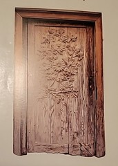 Retro Door Cardstock Sticker, 10PCS Vintage Courtyard Ephemera for Scrapbooking