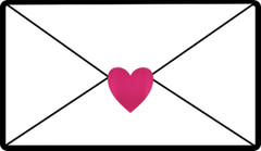 Heart Stickers | 1.5″ Inch Wide – 500 Pack | Pick One Color