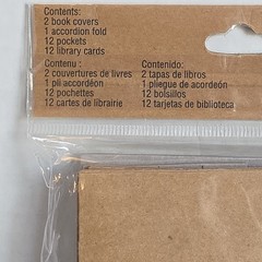 NEW Recollections Mixed Media Library Card Journal Scrapbook Kit- 27 pieces
