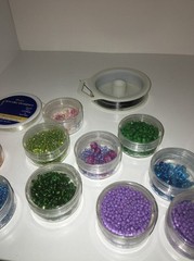 Lot Of Misc Beads mix Multicolor