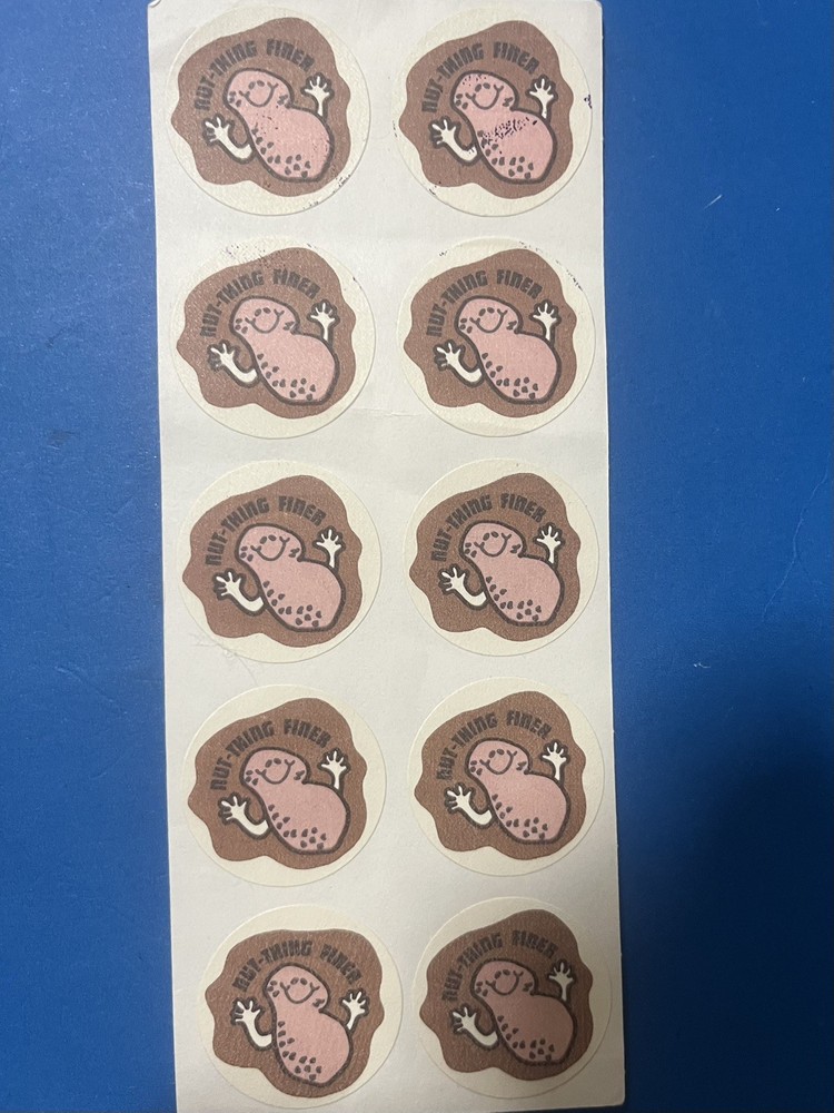 Trend Enterprises 1970’s NUT-THING FINER Matte Scratch and Sniff Stickers