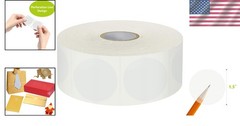 1500 Pcs Durable Round Wafer Seal Stickers – Perfect for Envelopes and Packages