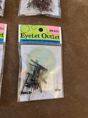 Eyelet Outlet Brads Lot of Hunting NEW 6 packs Card Making Scrapbooking Animals