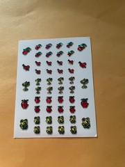 Vintage 1980s Mini Prism Vending Machine Stickers